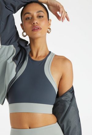 Cropped Windbreaker Jacket