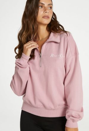 Quarter Zip Pullover Sweatshirt