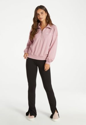 Quarter Zip Pullover Sweatshirt