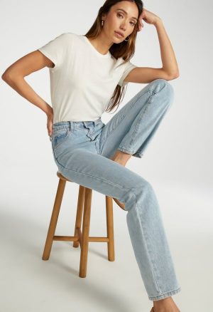 High Rise Bootcut Jeans