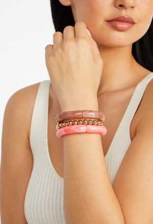 3-Pack Josie Of Mix Stretch Bracelets