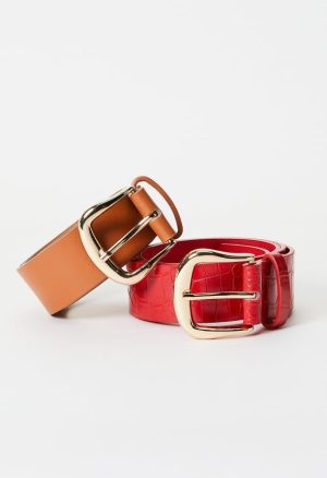 2 Pack Modern Belt