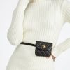 Indy Quilted Faux Leather Belt Purse