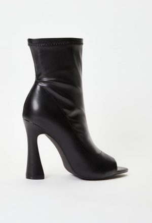 Malina Peep Toe Bootie