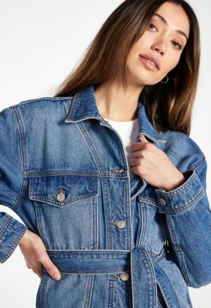 Lake Belted Denim Jacket