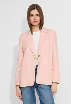 Linen Boyfriend Blazer