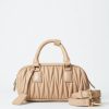 Mini Pleated Bowling Bag
