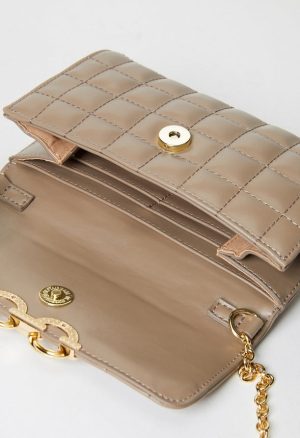 Quilted Chain Strap Crossbody