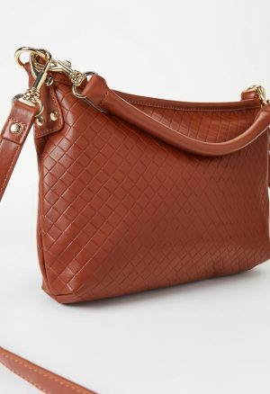 Woven Pouch Crossbody