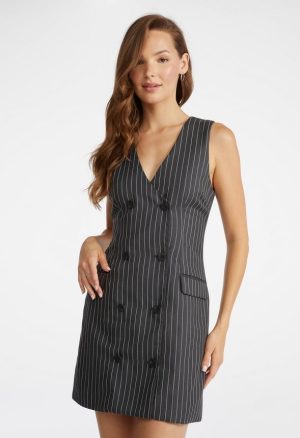 Suiting Vest Mini Dress