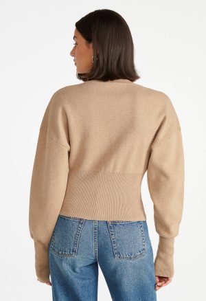 Cinched Waist Cardigan