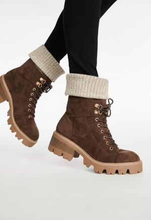 Madrid Lug Sole Bootie