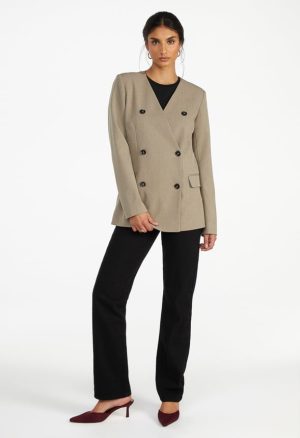 Double-Breasted Blazer