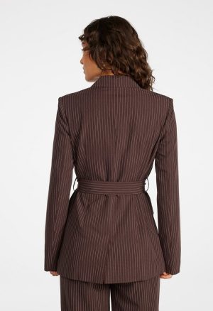 Tailored Belted Blazer