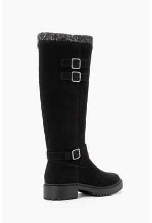 Noel Buckle Detailed Tall Boot