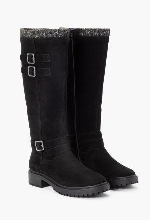 Noel Buckle Detailed Tall Boot
