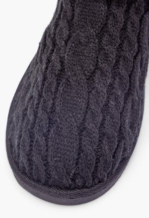 Brittany Knit Sock Fuzzie