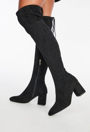 Dauphine Tie Over-The-Knee Boot