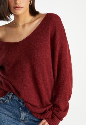 Oversized V-Neck Sweater