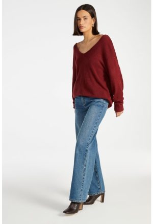 Oversized V-Neck Sweater