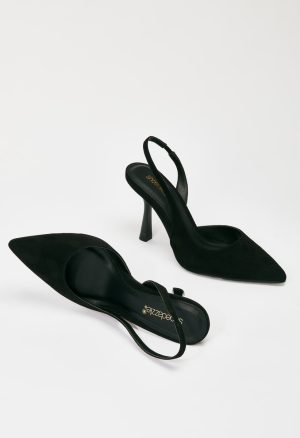 Brit Sling-Back Flared Pump