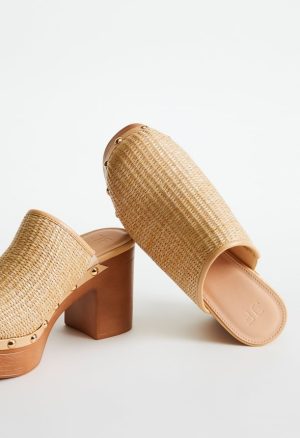 Penelope Block Heeled Mule