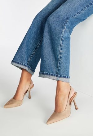 Brit Sling-Back Flared Pump