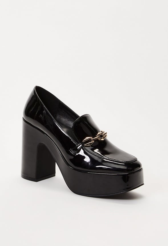 Libbie Platform Loafer Pump
