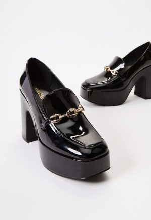 Libbie Platform Loafer Pump