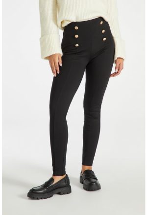 High Rise Ponte Pant