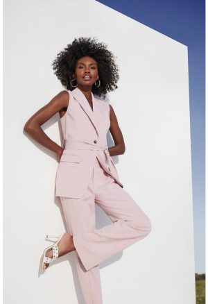 Longline Straight Leg Trousers