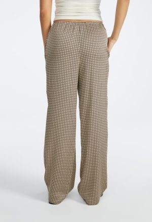 Satin Wide Leg Pants