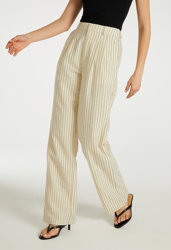 Tailored Tunic Wide Leg Trousers