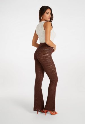 Crochet Mini Boot Cut Pants