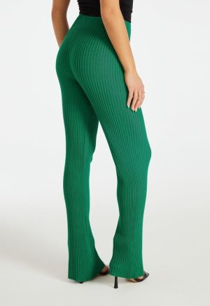 Ribbed Sweater Knit Pants