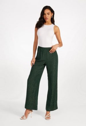 Stripe Wide Leg Pants