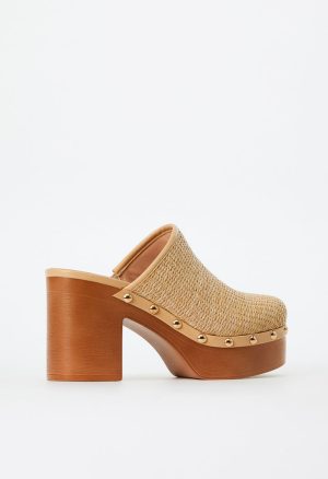 Penelope Block Heeled Mule