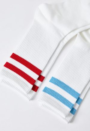 2-Pack Stripe Athletic Socks