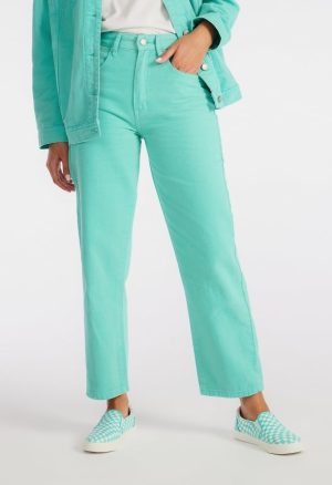 Jack High Rise Ankle Straight Leg Jeans