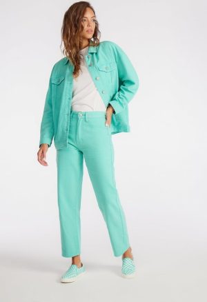 Jack High Rise Ankle Straight Leg Jeans