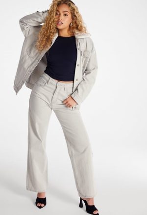 Mid Rise Slouch Boyfriend Jeans