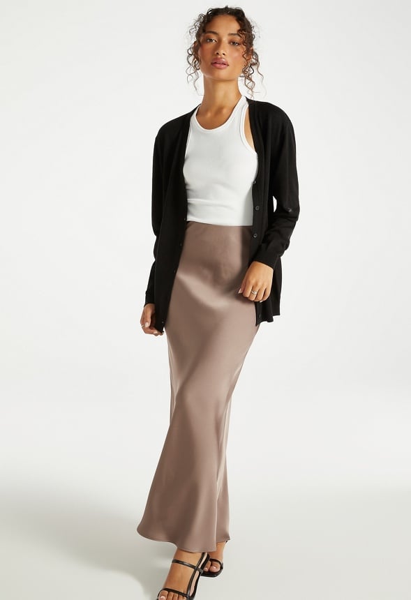 Charmeuse Maxi Skirt