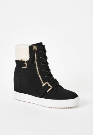 Selma High Top Wedge Sneaker