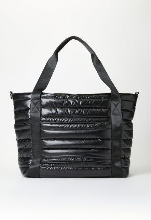 Quilted Nylon Tote