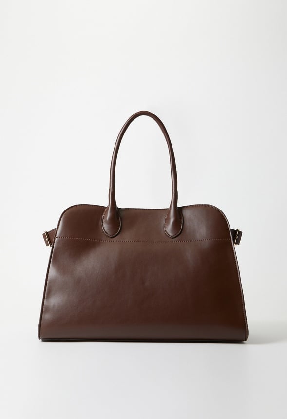 Structured Top Handle Tote