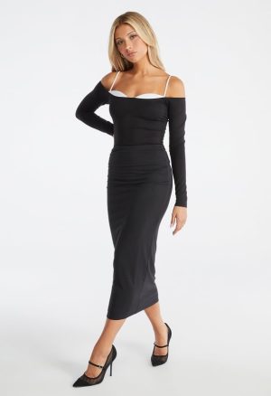 Peek A Boo Off Shoulder Top