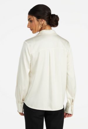Femme Satin Blouse