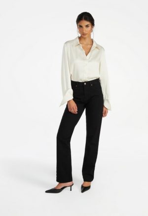 Femme Satin Blouse