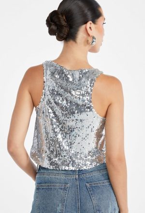 Sequin Tank